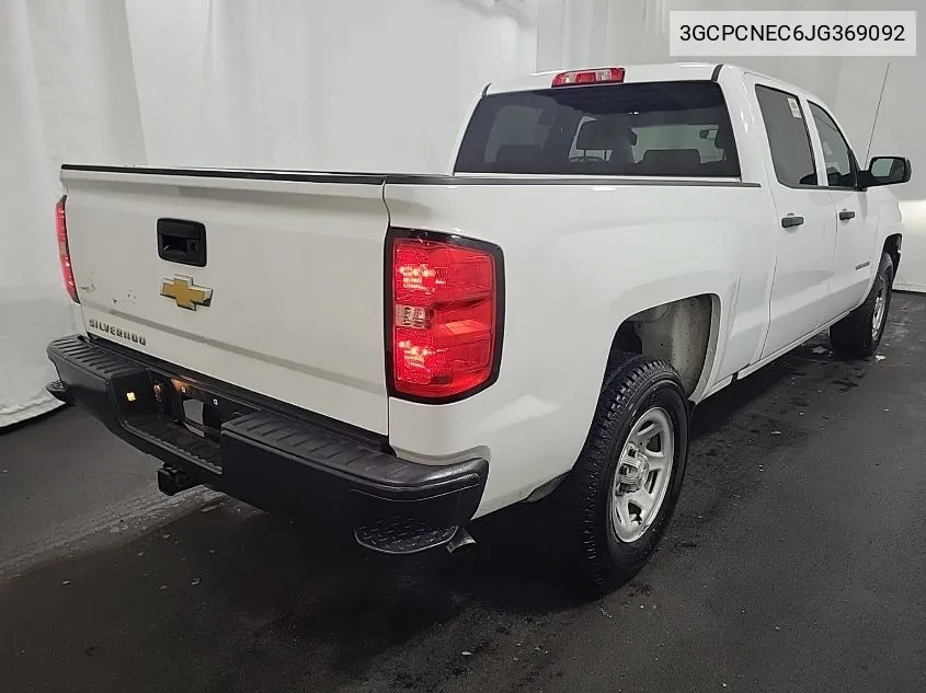 3GCPCNEC6JG369092 2018 Chevrolet Silverado 1500 Wt