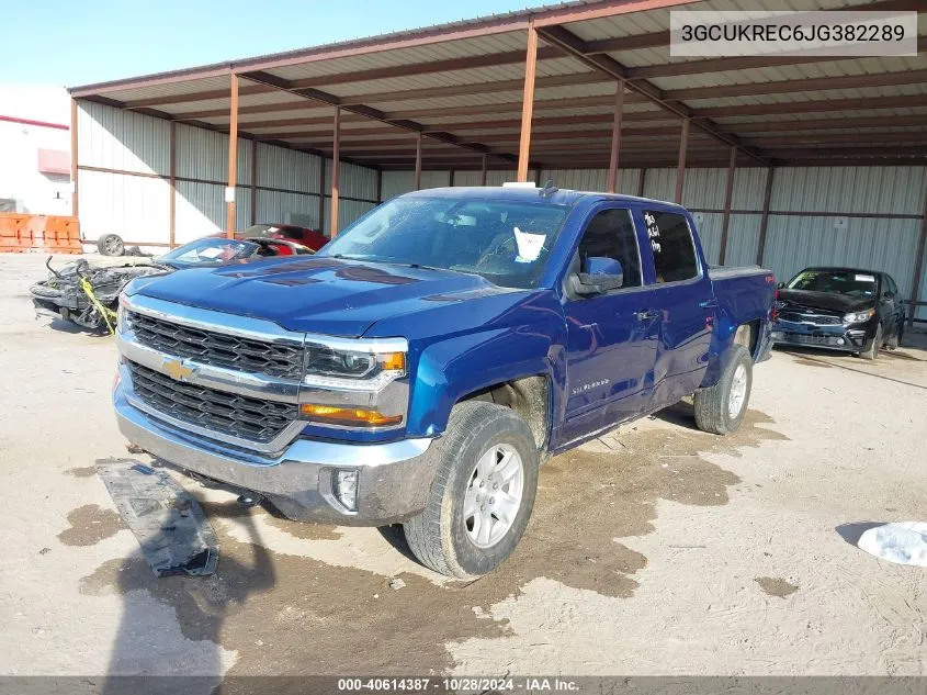 2018 Chevrolet Silverado 1500 K1500 Lt VIN: 3GCUKREC6JG382289 Lot: 40614387