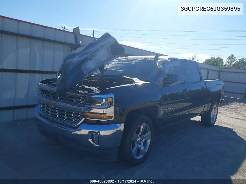 2018 Chevrolet Silverado 1500 1Lt VIN: 3GCPCREC6JG359895 Lot: 40623092