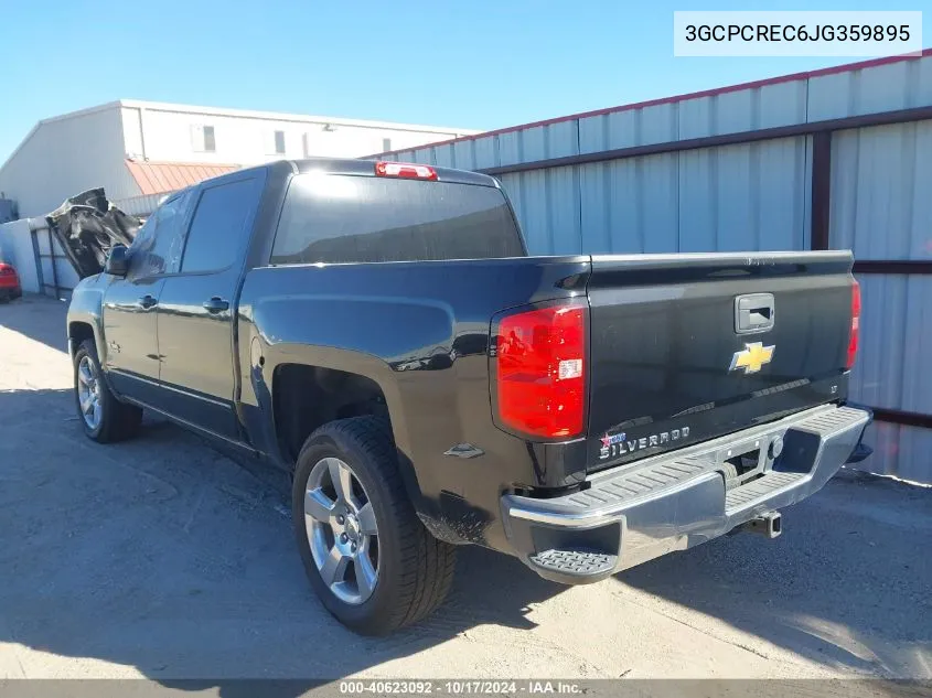 2018 Chevrolet Silverado 1500 1Lt VIN: 3GCPCREC6JG359895 Lot: 40623092