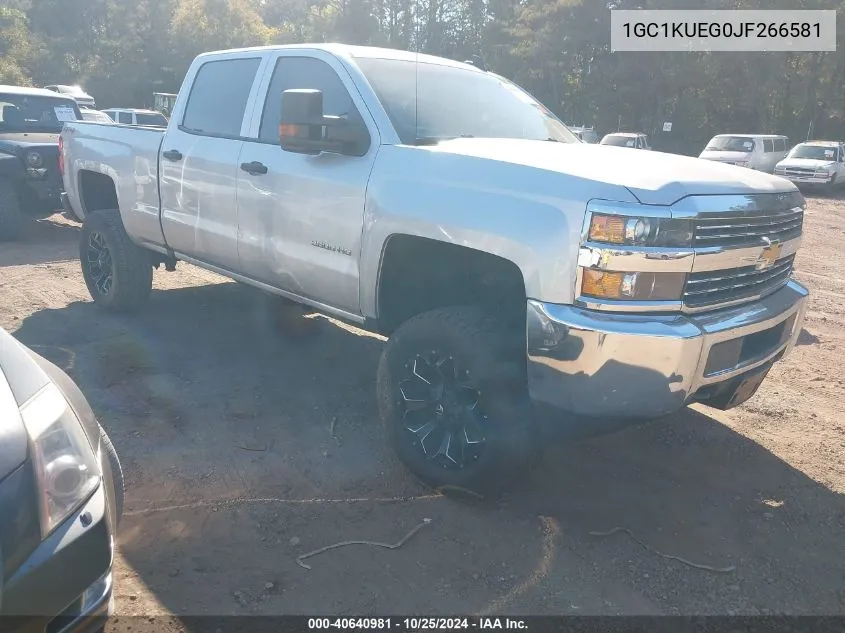 1GC1KUEG0JF266581 2018 Chevrolet Silverado 2500Hd Wt