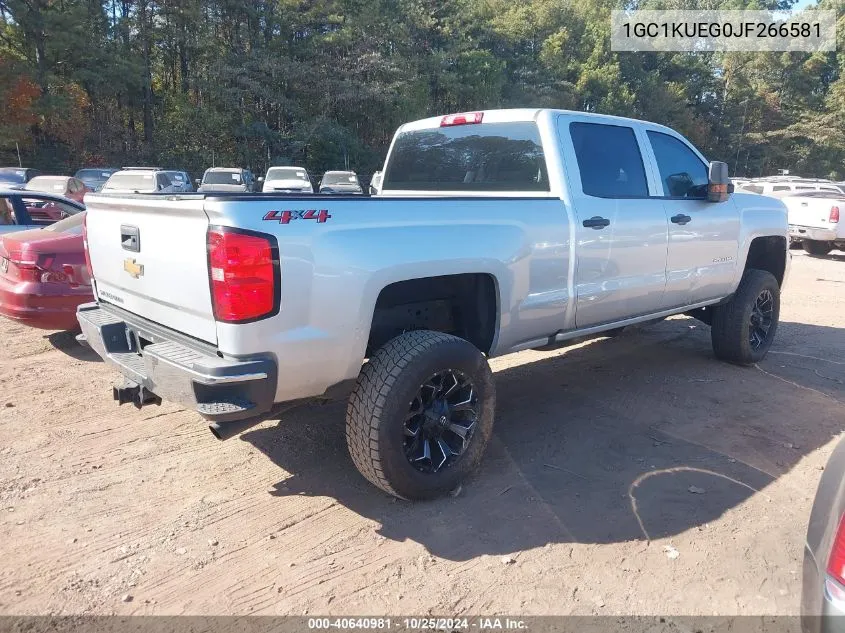 1GC1KUEG0JF266581 2018 Chevrolet Silverado 2500Hd Wt