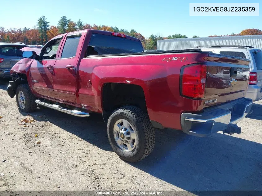 2018 Chevrolet Silverado 2500Hd Lt VIN: 1GC2KVEG8JZ235359 Lot: 40674239