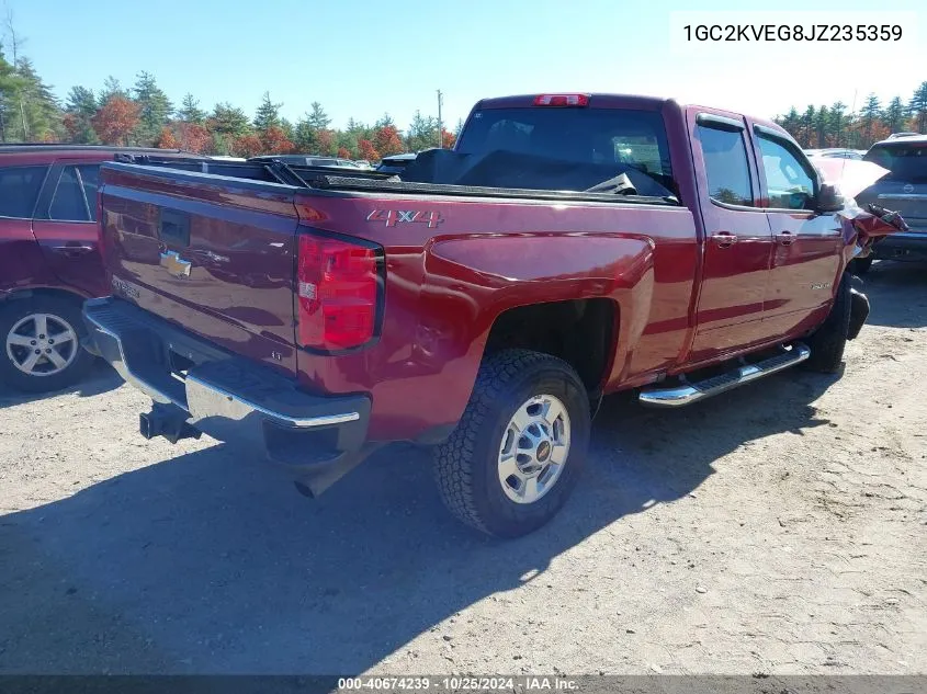 2018 Chevrolet Silverado 2500Hd Lt VIN: 1GC2KVEG8JZ235359 Lot: 40674239