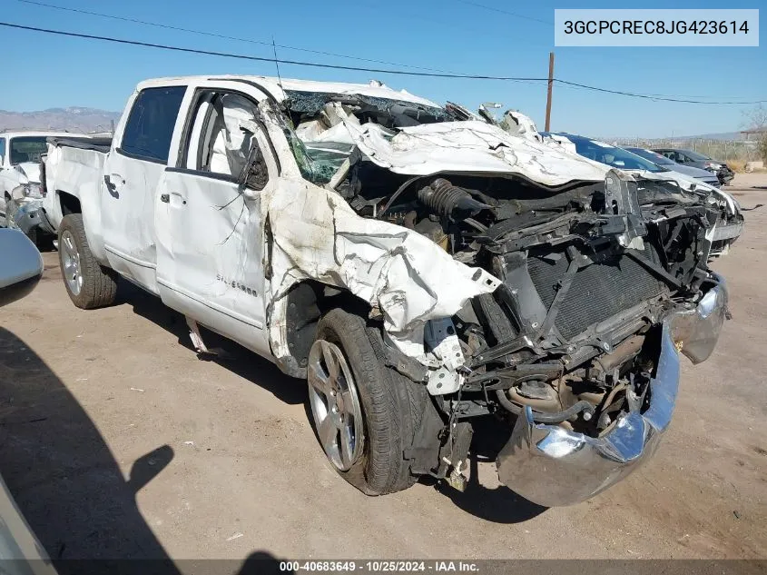 3GCPCREC8JG423614 2018 Chevrolet Silverado 1500 1Lt