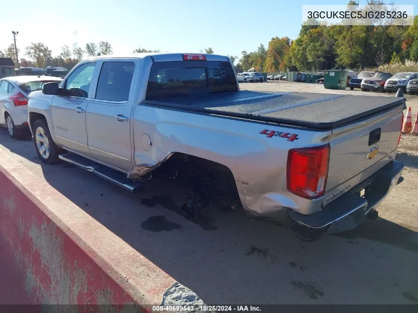 2018 Chevrolet Silverado 1500 1Lz VIN: 3GCUKSEC5JG285236 Lot: 40699543