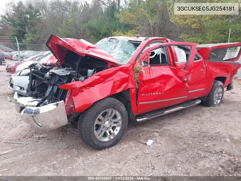 3GCUKSEC5JG254181 2018 Chevrolet Silverado 1500 1Lz