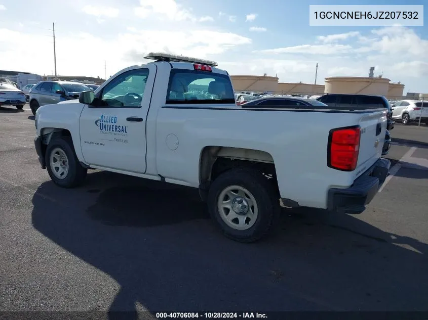 2018 Chevrolet Silverado 1500 Wt VIN: 1GCNCNEH6JZ207532 Lot: 40706084