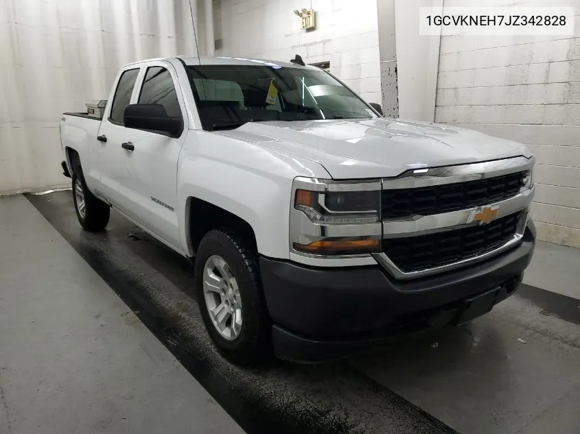 2018 Chevrolet Silverado K1500/K1500 Ls VIN: 1GCVKNEH7JZ342828 Lot: 40731581