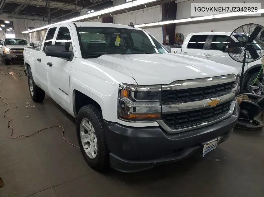 2018 Chevrolet Silverado K1500/K1500 Ls VIN: 1GCVKNEH7JZ342828 Lot: 40731581