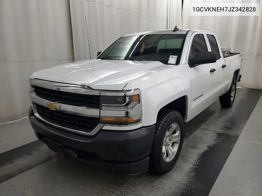 2018 Chevrolet Silverado K1500/K1500 Ls VIN: 1GCVKNEH7JZ342828 Lot: 40731581