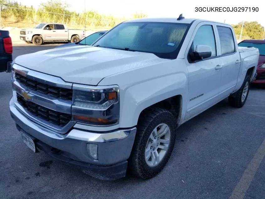 2018 Chevrolet Silverado K1500 Lt VIN: 3GCUKREC0JG297190 Lot: 40751533