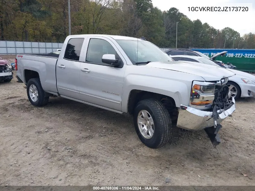 2018 Chevrolet Silverado 1500 1Lt VIN: 1GCVKREC2JZ173720 Lot: 40769306