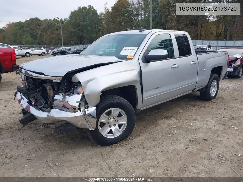 2018 Chevrolet Silverado 1500 1Lt VIN: 1GCVKREC2JZ173720 Lot: 40769306