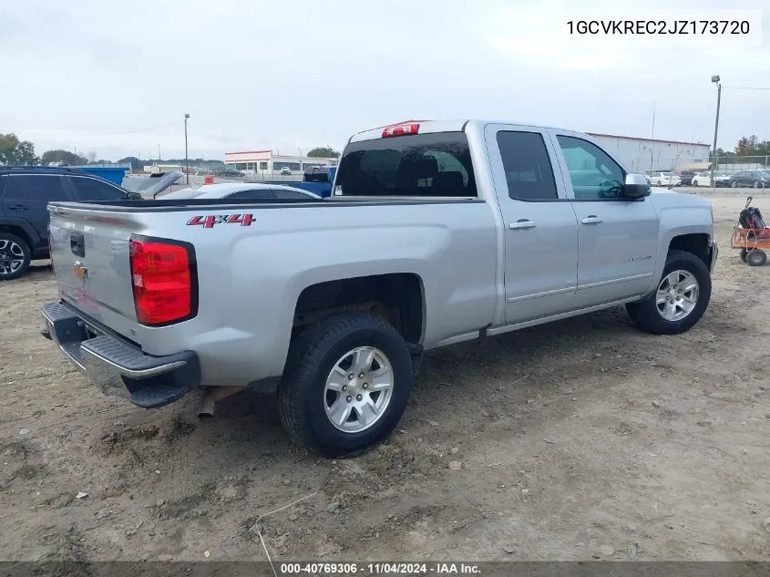 2018 Chevrolet Silverado 1500 1Lt VIN: 1GCVKREC2JZ173720 Lot: 40769306