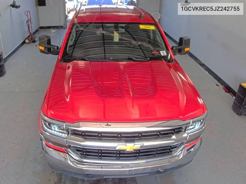 2018 Chevrolet Silverado K1500 Lt VIN: 1GCVKREC5JZ242755 Lot: 40769977