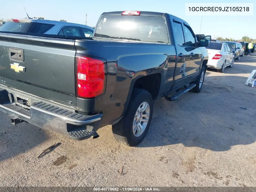 2018 Chevrolet Silverado 1500 1Lt VIN: 1GCRCREC9JZ105218 Lot: 40778682