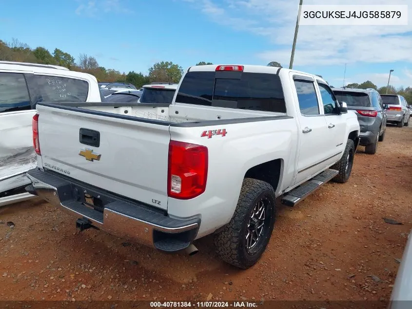 2018 Chevrolet Silverado 1500 1Lz VIN: 3GCUKSEJ4JG585879 Lot: 40781384