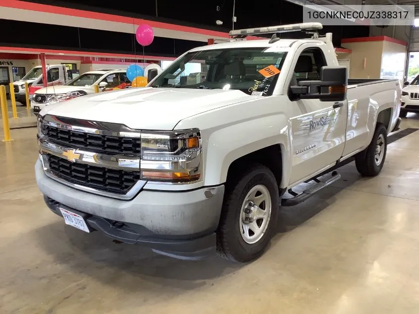 2018 Chevrolet Silverado K1500/K1500 Ls VIN: 1GCNKNEC0JZ338317 Lot: 40794215