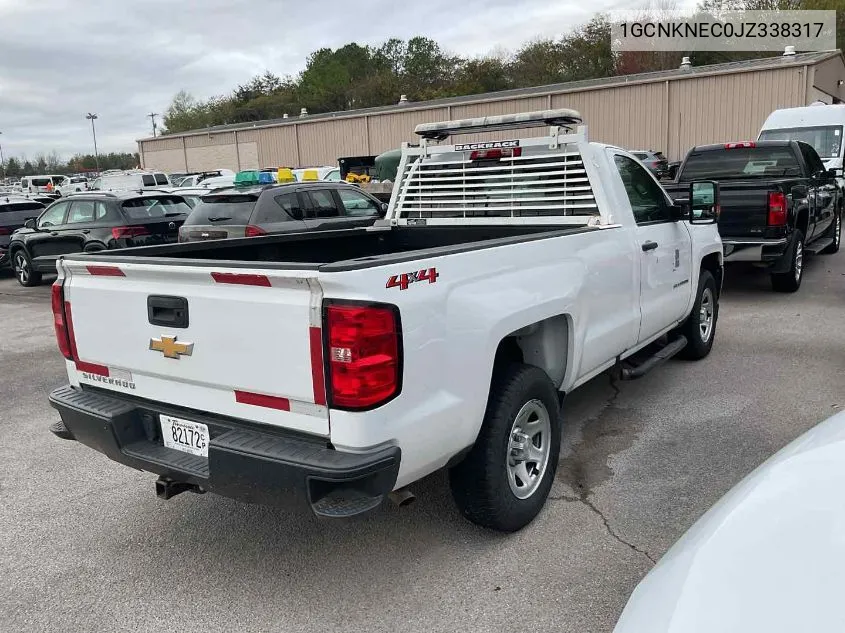 2018 Chevrolet Silverado K1500/K1500 Ls VIN: 1GCNKNEC0JZ338317 Lot: 40794215