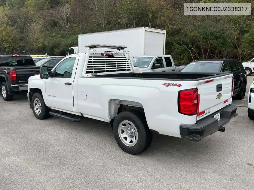 2018 Chevrolet Silverado K1500/K1500 Ls VIN: 1GCNKNEC0JZ338317 Lot: 40794215