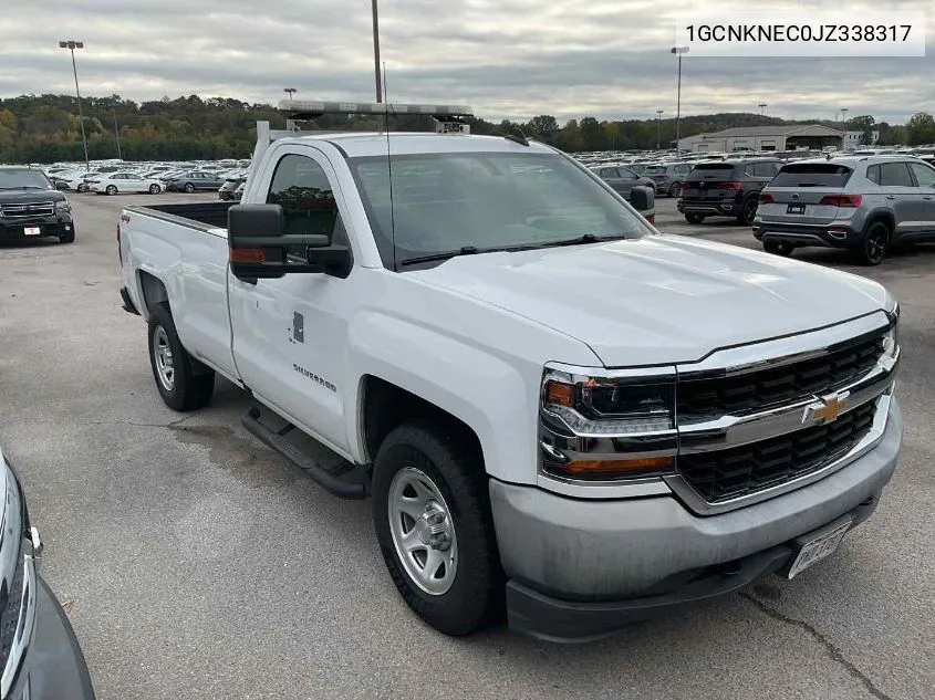 2018 Chevrolet Silverado K1500/K1500 Ls VIN: 1GCNKNEC0JZ338317 Lot: 40794215