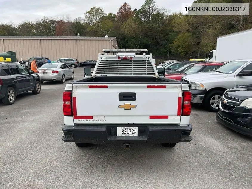 2018 Chevrolet Silverado K1500/K1500 Ls VIN: 1GCNKNEC0JZ338317 Lot: 40794215