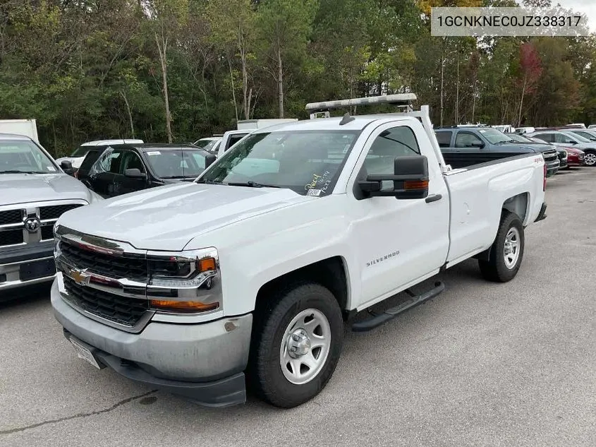 2018 Chevrolet Silverado K1500/K1500 Ls VIN: 1GCNKNEC0JZ338317 Lot: 40794215