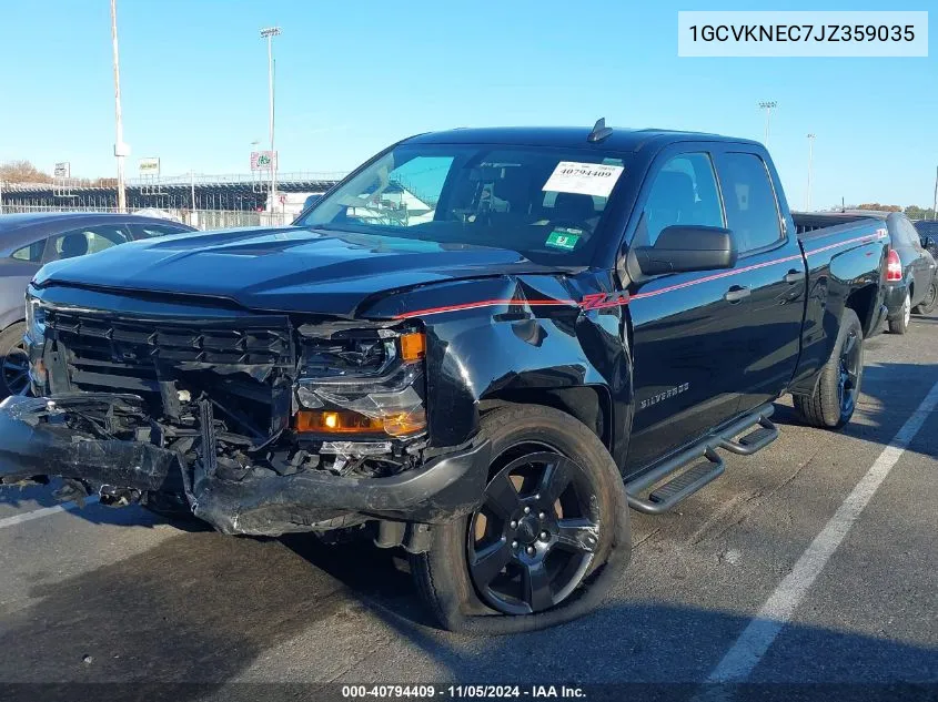 2018 Chevrolet Silverado 1500 Wt VIN: 1GCVKNEC7JZ359035 Lot: 40794409