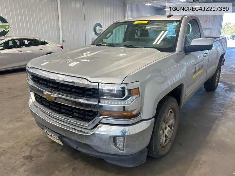 2018 Chevrolet Silverado C1500 Lt VIN: 1GCNCREC4JZ207380 Lot: 40795115