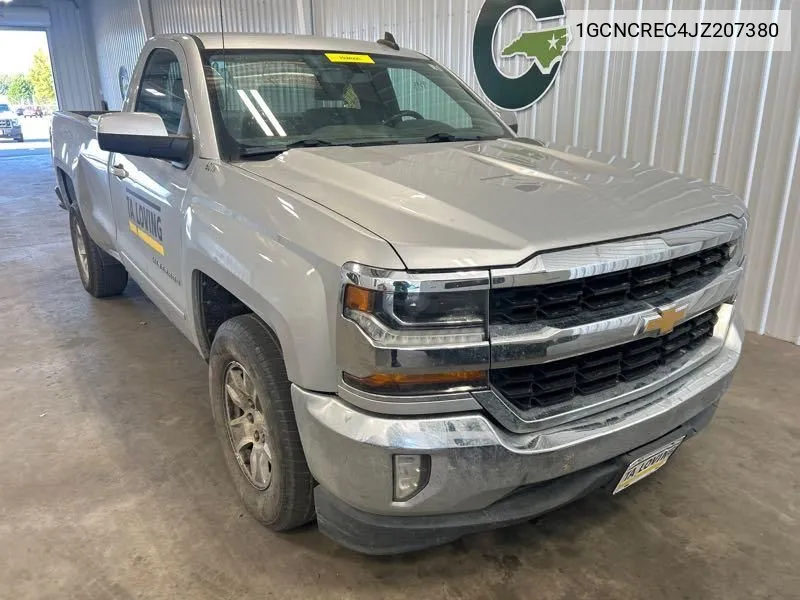 2018 Chevrolet Silverado C1500 Lt VIN: 1GCNCREC4JZ207380 Lot: 40795115