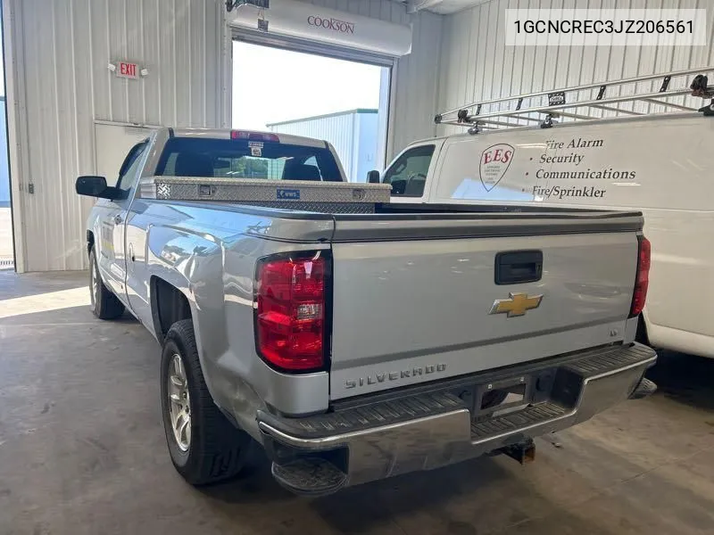 2018 Chevrolet Silverado C1500 Lt VIN: 1GCNCREC3JZ206561 Lot: 40795184