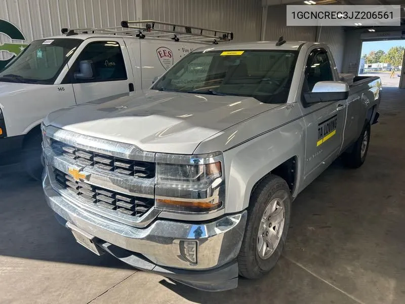 2018 Chevrolet Silverado C1500 Lt VIN: 1GCNCREC3JZ206561 Lot: 40795184