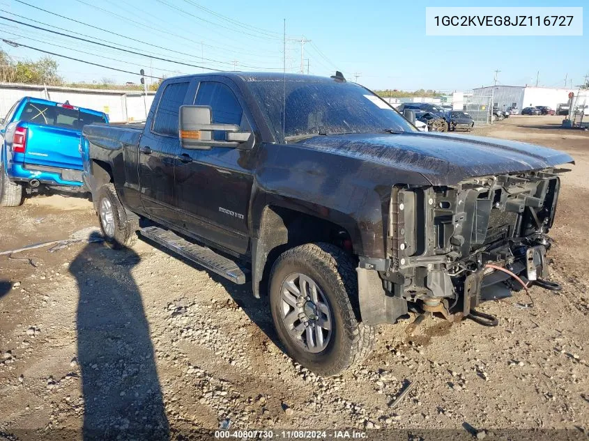 2018 Chevrolet Silverado 2500Hd Lt VIN: 1GC2KVEG8JZ116727 Lot: 40807730