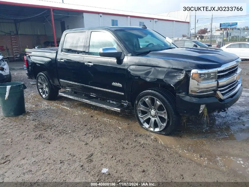 2018 Chevrolet Silverado 1500 High Country VIN: 3GCUKTEJXJG233766 Lot: 40808156