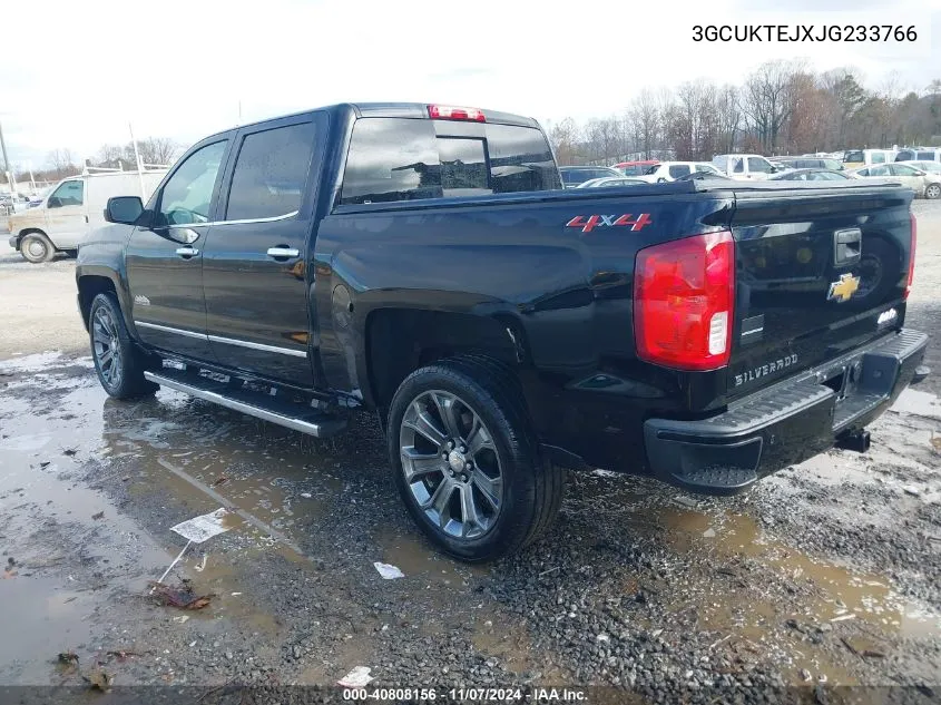 2018 Chevrolet Silverado 1500 High Country VIN: 3GCUKTEJXJG233766 Lot: 40808156