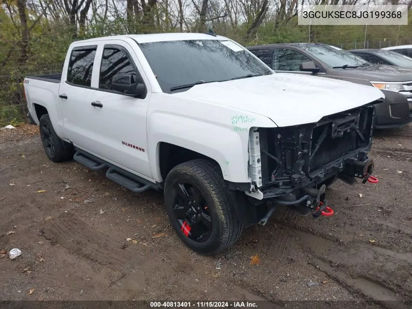 2018 Chevrolet Silverado 1500 2Lz VIN: 3GCUKSEC8JG199368 Lot: 40813401