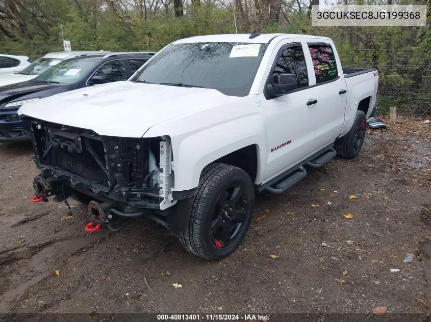 2018 Chevrolet Silverado 1500 2Lz VIN: 3GCUKSEC8JG199368 Lot: 40813401