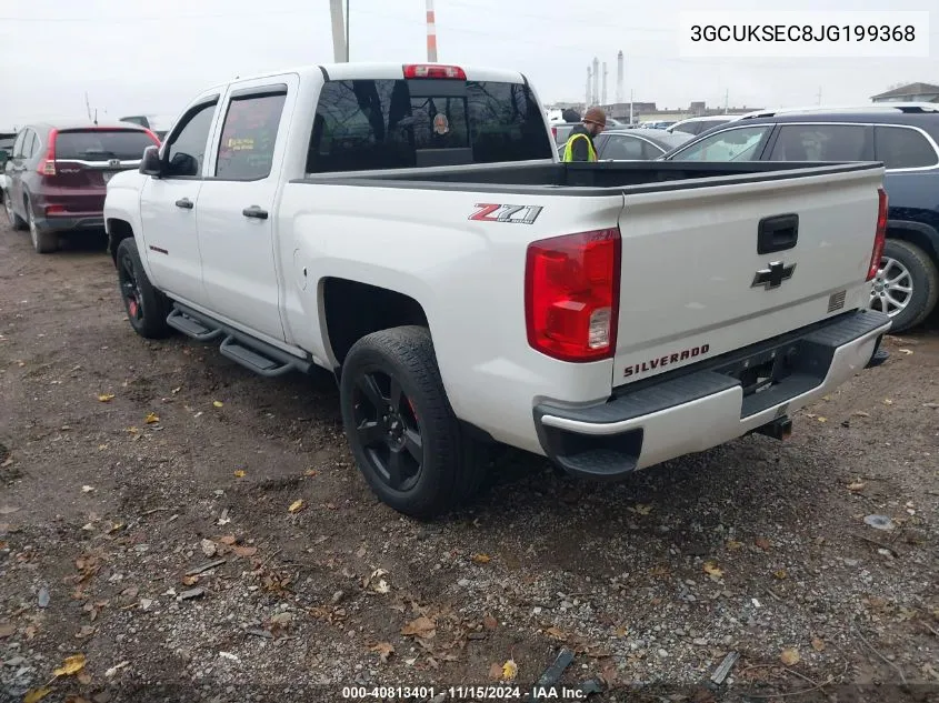 2018 Chevrolet Silverado 1500 2Lz VIN: 3GCUKSEC8JG199368 Lot: 40813401