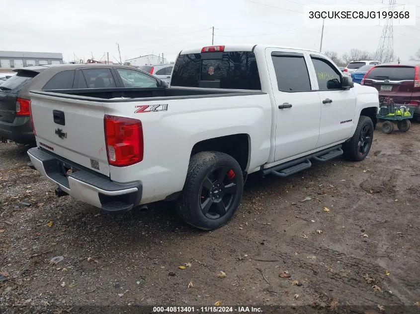 2018 Chevrolet Silverado 1500 2Lz VIN: 3GCUKSEC8JG199368 Lot: 40813401