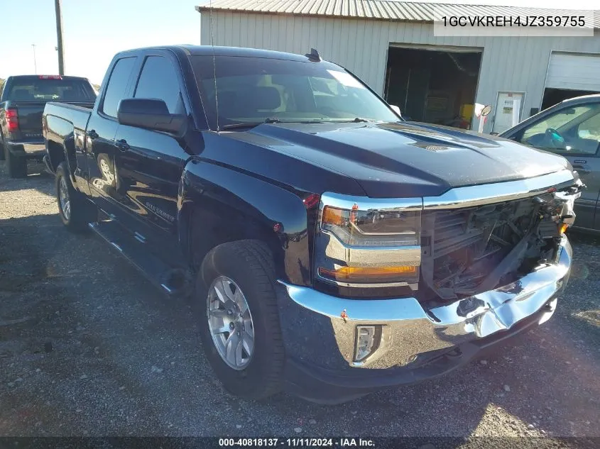 2018 Chevrolet Silverado 1500 1Lt VIN: 1GCVKREH4JZ359755 Lot: 40818137