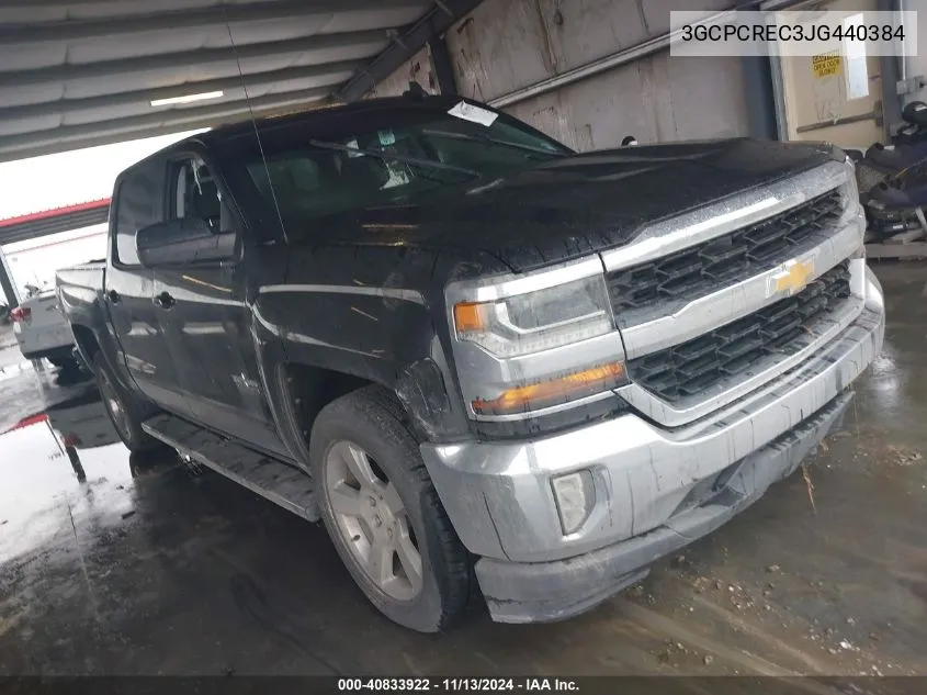 3GCPCREC3JG440384 2018 Chevrolet Silverado 1500 1Lt