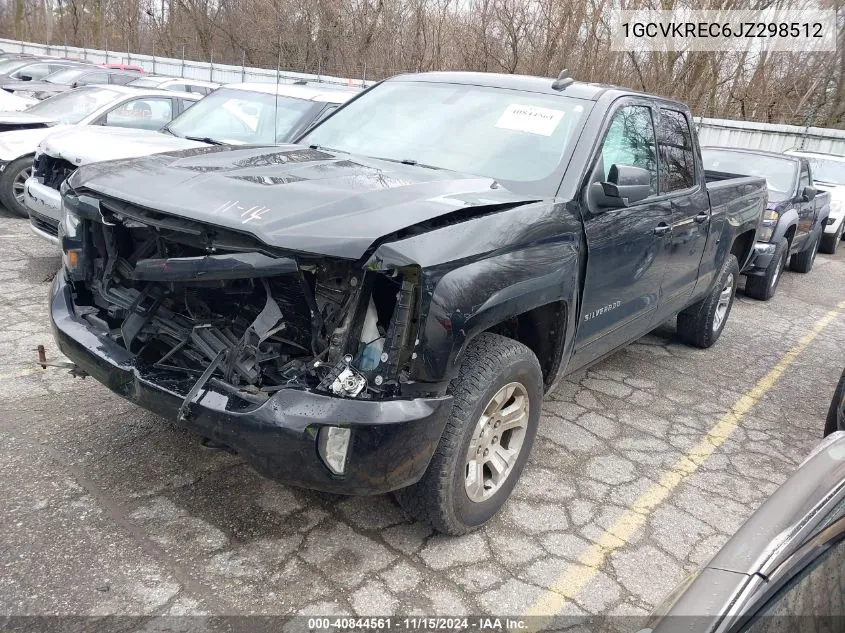 2018 Chevrolet Silverado 1500 2Lt VIN: 1GCVKREC6JZ298512 Lot: 40844561