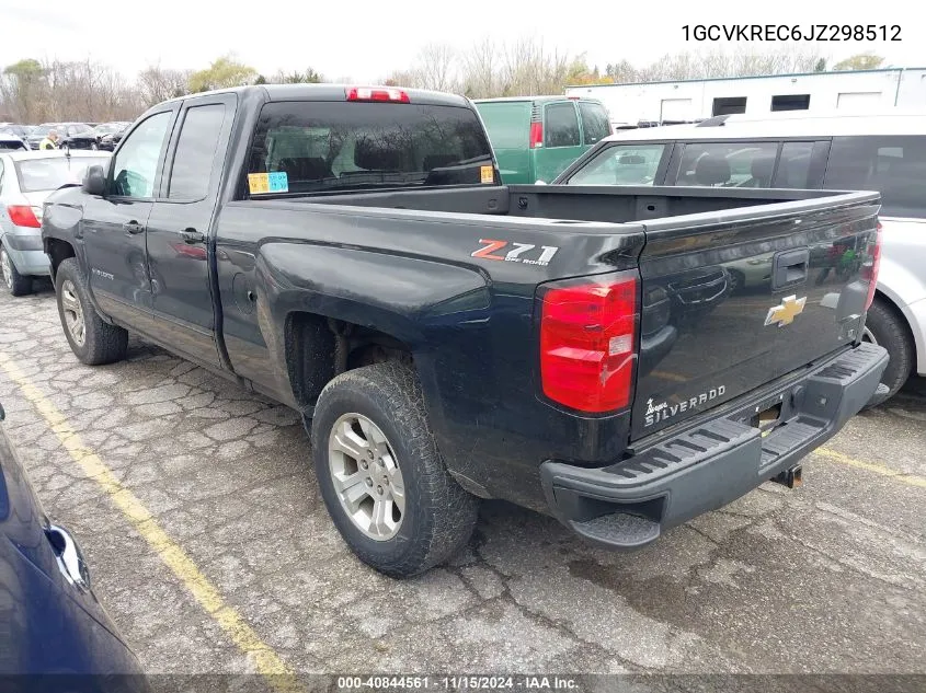 2018 Chevrolet Silverado 1500 2Lt VIN: 1GCVKREC6JZ298512 Lot: 40844561