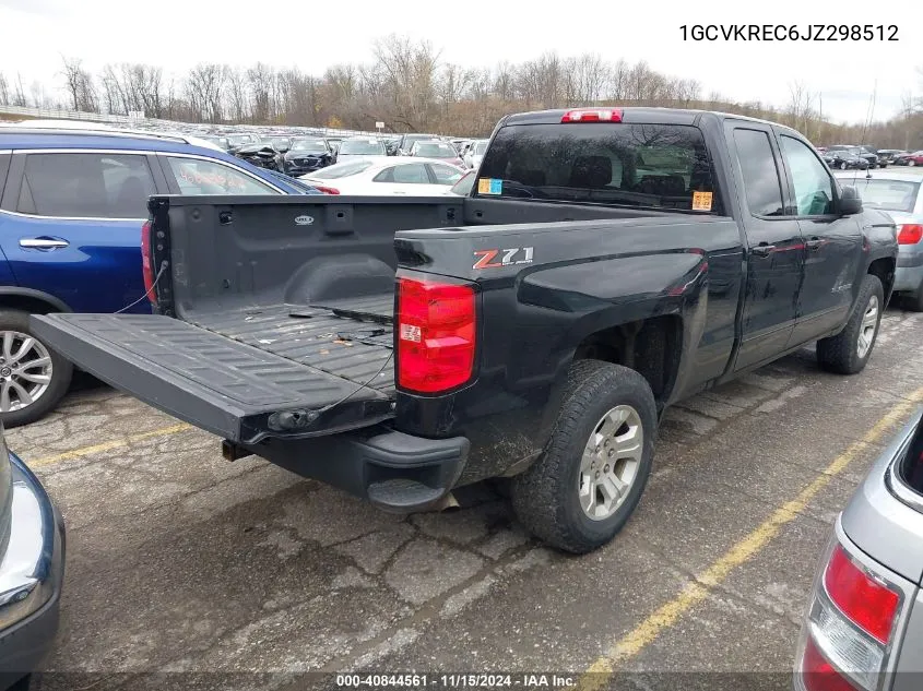 2018 Chevrolet Silverado 1500 2Lt VIN: 1GCVKREC6JZ298512 Lot: 40844561