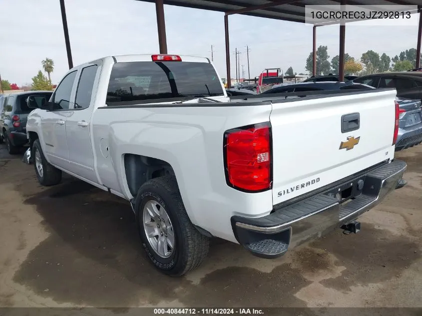 2018 Chevrolet Silverado 1500 1Lt VIN: 1GCRCREC3JZ292813 Lot: 40844712