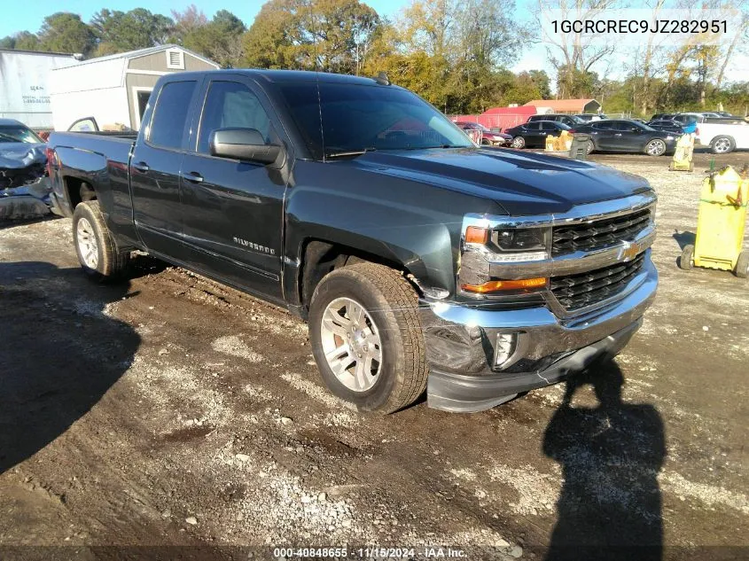 2018 Chevrolet Silverado 1500 1Lt VIN: 1GCRCREC9JZ282951 Lot: 40848655