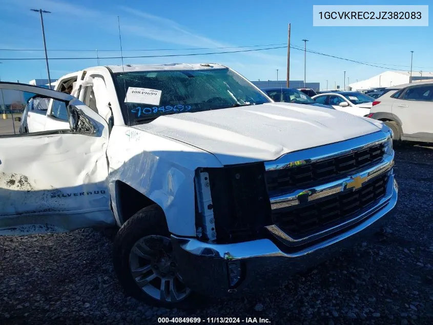 1GCVKREC2JZ382083 2018 Chevrolet Silverado 1500 1Lt