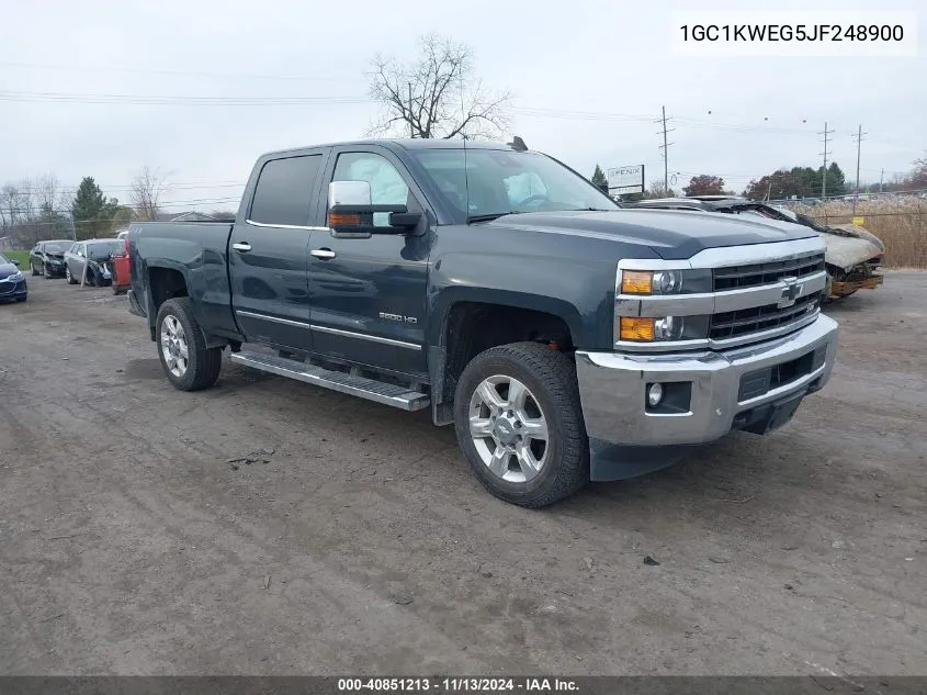 1GC1KWEG5JF248900 2018 Chevrolet Silverado 2500Hd Ltz