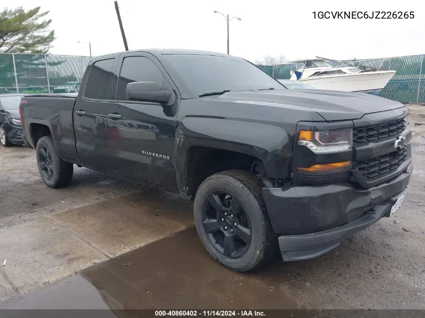 2018 Chevrolet Silverado 1500 Ls/Wt VIN: 1GCVKNEC6JZ226265 Lot: 40860402